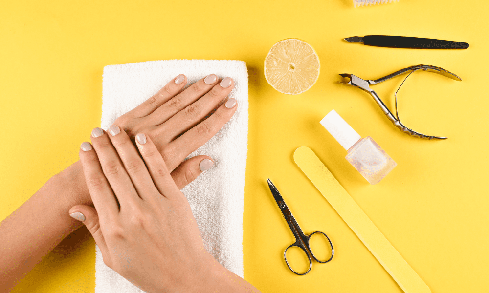 nail tools for nail care, scissors, clippers, and nail fillers