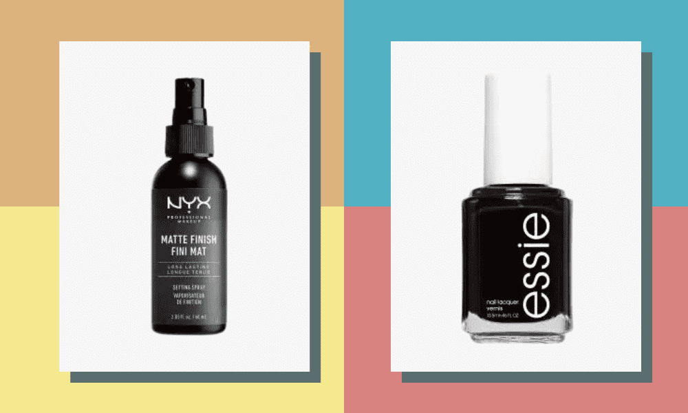beauty products under $10, nyc matte finish, and essie