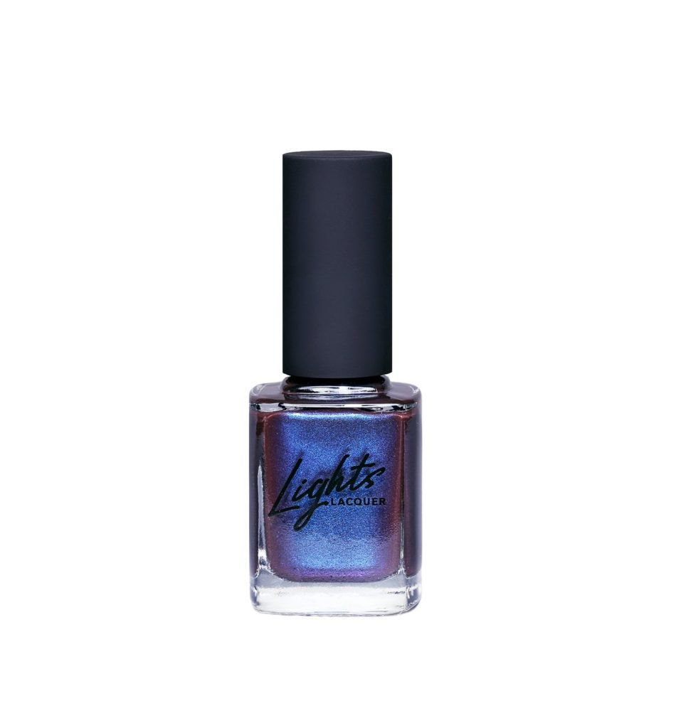 PURPLE WITH INTENSE BLUE IRIDESCENT SHIFT. BRINGS LUCK +ENHANCES SELF ESTEEM.

