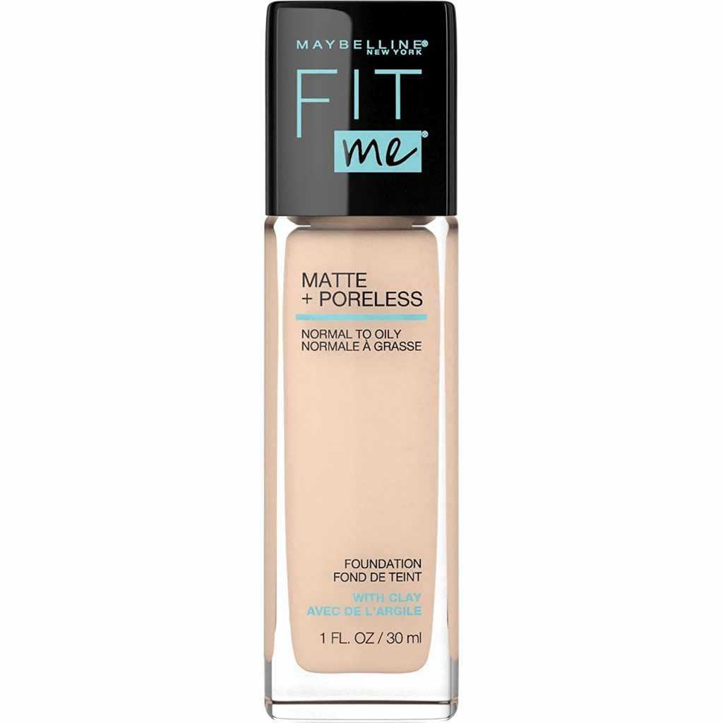 Maybelline New York's Fit Me Matte and Poreless Liquid Foundation