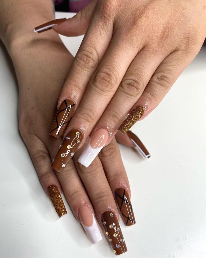 Brown-chocolate color will do too.