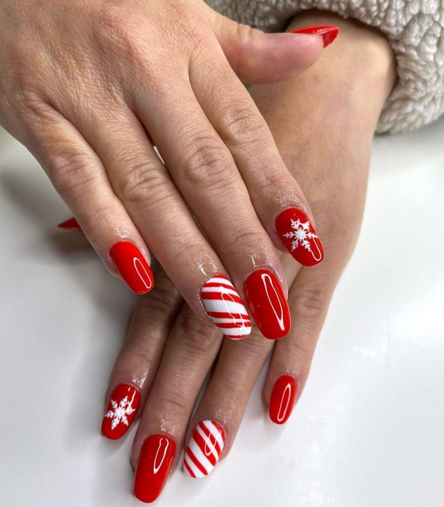 The red stripes in this design say it all.