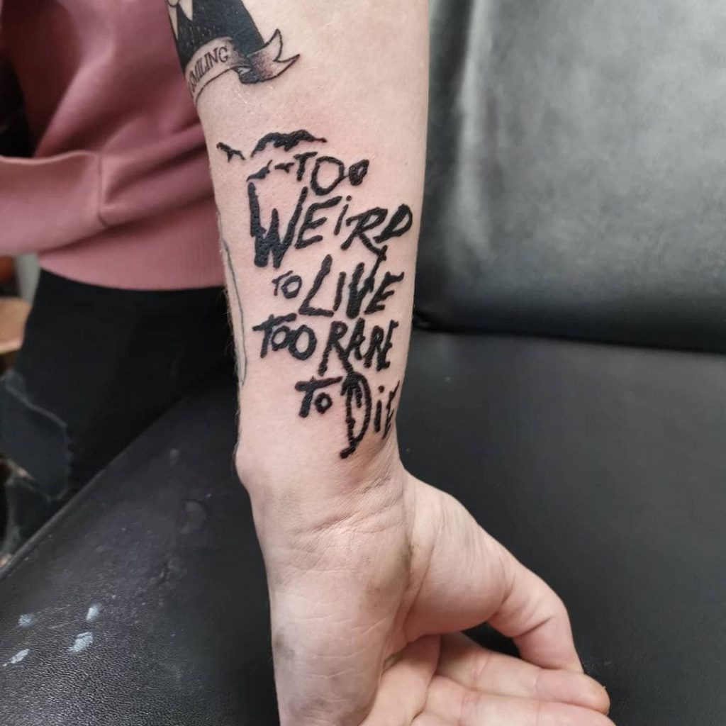 Writing Tattoos
