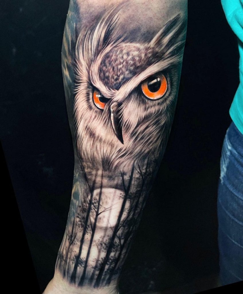 Owl Tattoo 