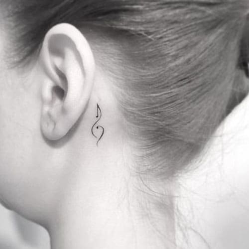 Music Note Tattoo