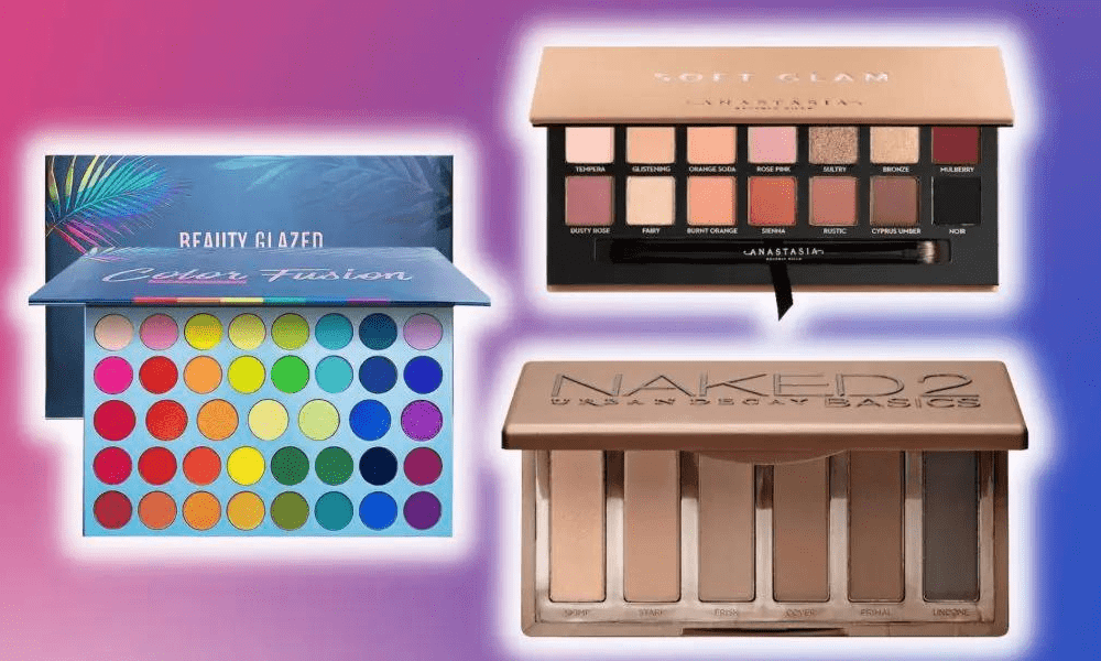 Valentine’s Day Makeup Palette Products