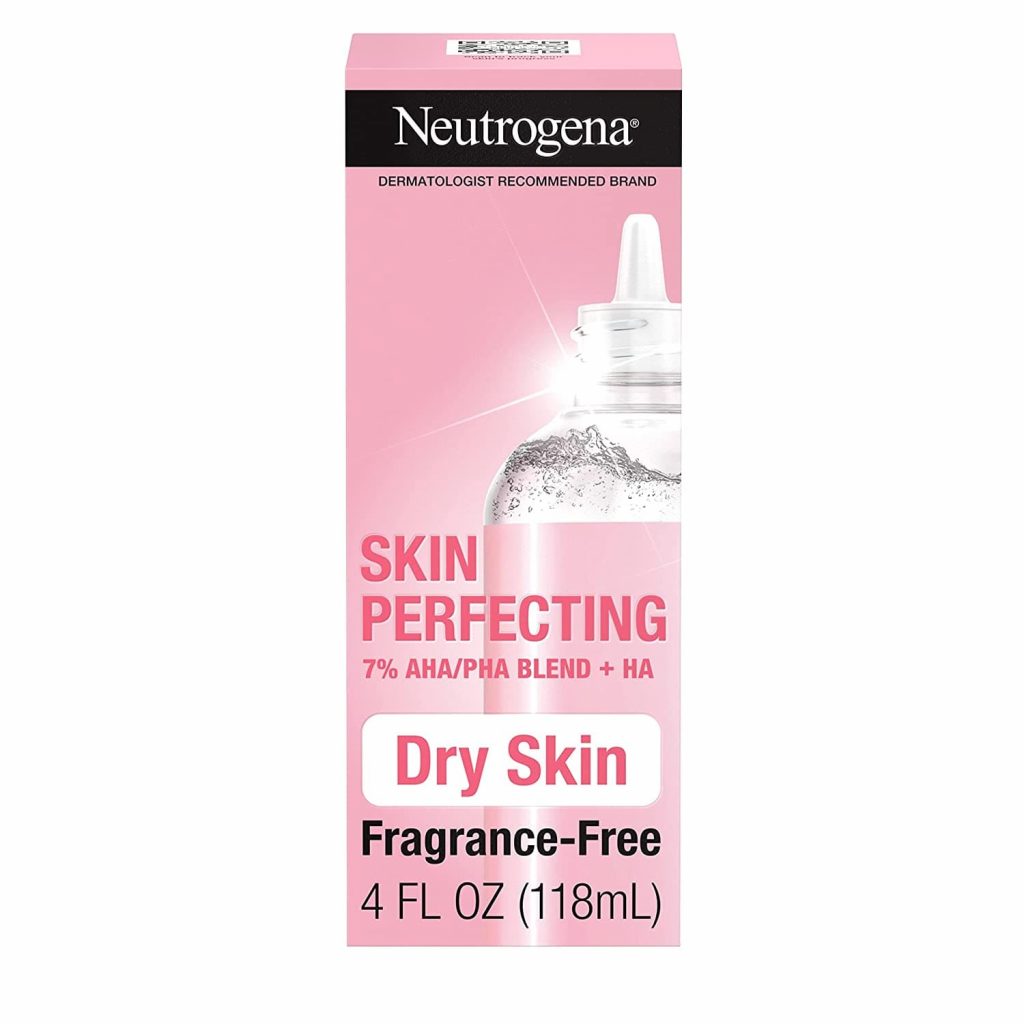 Neutrogena Skin Perfecting Daily Liquid Facial Exfoliant with 7% AHA/PHA