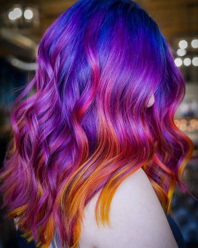 Radiant Ringlet sunset Hair