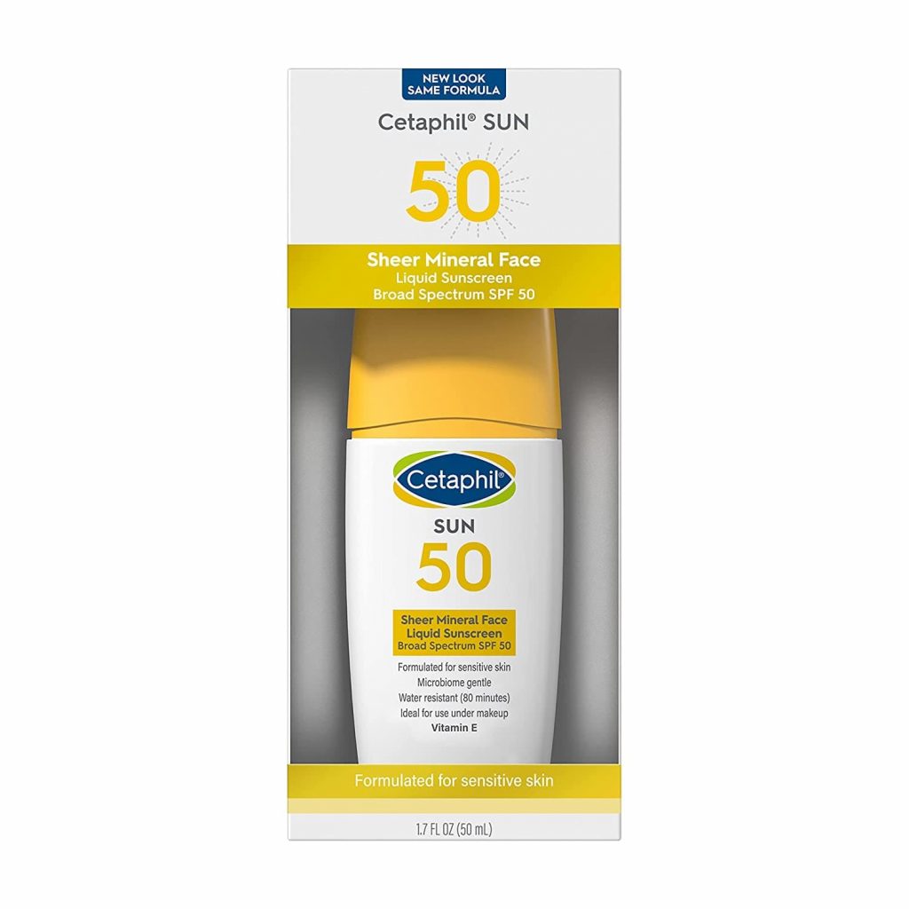 Cetaphil Sheer 100% Mineral Liquid Sunscreen 