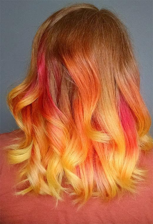 Morning Sun sunset Hair
