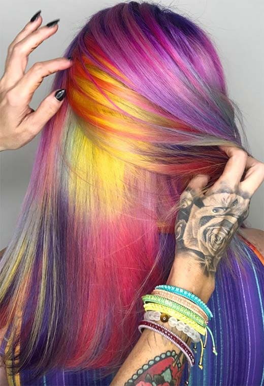 Hidden Sunset Hair