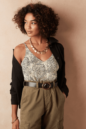 CLASSIC ANIMAL PRINT CAMISOLE