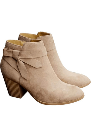 Knot Chelsea Pump Ankle Boots