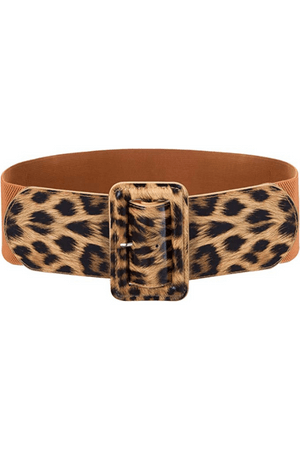 GRACE KARIN Women's Stretchy Belt 1950s 3 Inch Wide Elastic Belts