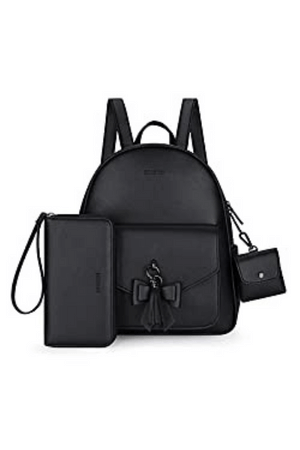 Women Backpack Purse Water Resistant PU Leather Backpack