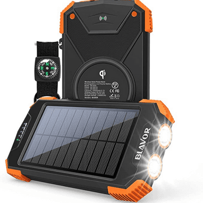 13. Portable Solar Energy Charger
