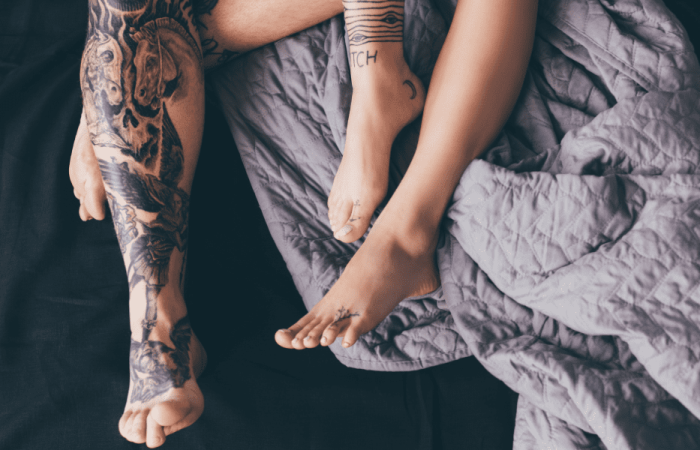 shin tattoo