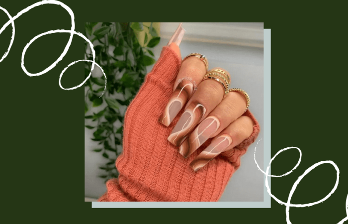 Brown Nails
